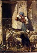 unknow artist Sheep 175 oil on canvas